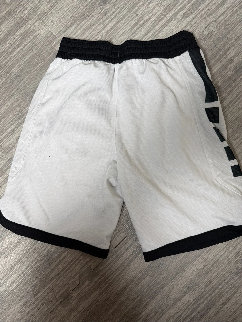 Nike white black